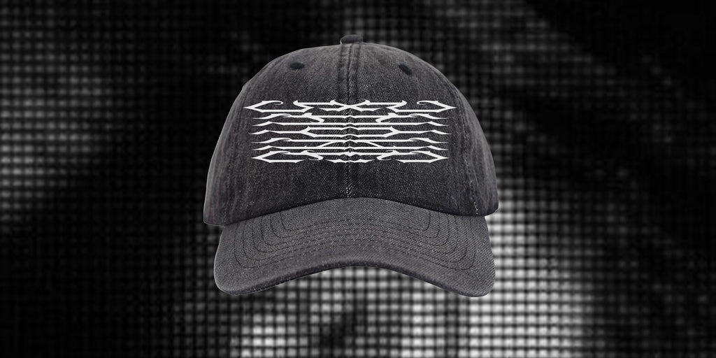 MIRRORED SHYNE DENIM CAP